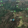 Google Earthで日本百名山 - 石鎚山 / 100 Famous Japanese Mountains in Google Earth - Ishizuchi