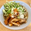 戸隠（谷塚）春菊天うどん＋ゲソ天