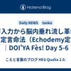 音声入力から脳内垂れ流し革命へ｜不定言命法（Echodemy定義）｜DOI'YA Fès! Day 5-6
