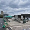 朝から大会の設営でした。