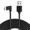 Oculus Quest 2 Oculus Link ケーブル 5メートル USB 3.2 Gen 1 3A 5Gbps高速データ転送 USB A to C オキュラス クエスト2 オキュラスリンク【日本Amazon倉庫配送】Steam VR ヘッドセット用【1年安心保障付き】