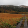 【日本百名山　至仏山登山　紅葉を楽しむ 燧ヶ岳と尾瀬ヶ原を一望】