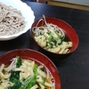 暖かい蕎麦