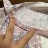 前開きワンピースの続きを作りました。
