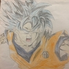 ドラゴンボールのイラスト　息子の絵の腕は如何に(≧∀≦)