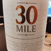  30 Mile Pinot Noir サーティー・マイル 2021ピノノワール　オーストラリア　赤ワイン