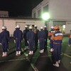 操法大会の訓練が始まりました