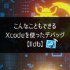 こんなこともできるXcodeを使ったデバッグ【lldb】