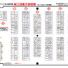  崇敬祭の配置図作成しました