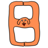 数字の8（ハチ）のかわいいイラスト