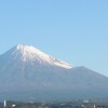 今朝の富士山