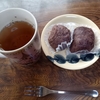 朝からおはぎ