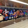 新宿駅　ドラゴンクエストビルダーズ広告