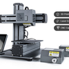 3Dプリンター・レーザー彫刻機・CNC一体機。3in1のsnapmakerを買ったよ