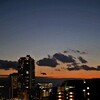 20221219 ベランダからの夕焼け