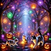 魔法の森で輝く夜 ～ハロウィンの小さな冒険者たち