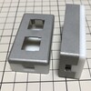 JLCPCBの金属3Dプリントで『Copy/Paste Mini Keyboard』のステンレスケースを作りました。