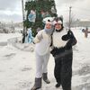 択捉島・紗那でもクリスマスツリーのオープニング式