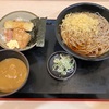 ゆで太郎 大和深見東店〜ミニのり弁セット（唐揚）／温かいおそば／そば大盛／単品カレールー／クーポン／カレーそば／ゆで太郎システム〜