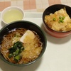 たぬきそば&amp;ミニカツ丼