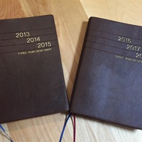 3年日記 3冊目 田舎で生活10年目 3年日記 3冊目 田舎で生活10年目