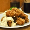 豊洲の「とんかつ八千代」でカキフライ。