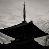 夕刻の興福寺三重塔