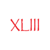 XLIII. 左利き