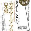 亀山郁夫『ドストエフスキー カラマーゾフの兄弟 NHK100分de名著』を読んだ