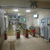 近鉄伊勢中川駅の６番のりば。