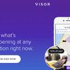 混み具合やセール情報など、現地の状況が写真でリアルアイムにまるわかり！「Visor」