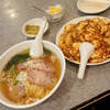 盛香園　[港南区]　/　叉焼麺・麻婆丼セット