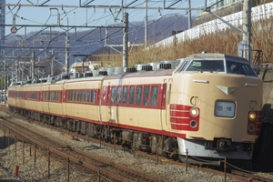 【白馬臨】平成28年冬　２本の189系臨時列車が走った日（団体・特急あずさ）　　友情出演：E257系