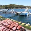 “春の海”　周防大島（２）椋野漁港・シーウインドリゾート久賀・弁天埠頭（山口県大島郡周防大島町）