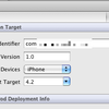 Xcode4.2のプロジェクトをiPhone3G(iOS4.2)対応にする #li