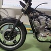 ストックのCB750Fを触る