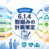 ISO45001 6.1.4「取組みの計画策定」とは？リスク・法令を仕組みに組み込む方法【第28回】