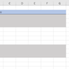 Excel 土日祝だけ背景の色を変えた日付リストを作る