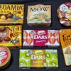お菓子祭り！シンプルな味は無し。ちょっと変則的な味を取り揃えてございますん。