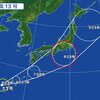 夜だるま台風情報