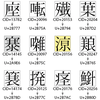 Unicodeでは表現できない2つの漢字