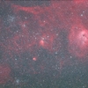 ＩＣ４１７＋Ｍ３６＋Ｍ３８：ぎょしゃ座の散開星雲と散開星団