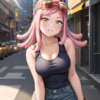 【Stable Diffusion】AnyLoraCleanLinearMix_ClearVAE and LoRA to generate the image of Hatsume Mei of My Hero Academia