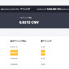 【248日目】CNVマイニング収益 & 公式、新発表！