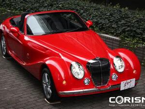 ミツオカのクラシカルなオープン2シーター「卑弥呼(ヒミコ)」2010年モデルに幌仕様を追加