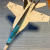 今日の工作　F/A-18 super hornet ペーパークラフト