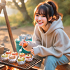 絶品キャンプデザート：焼きリンゴ🍎の魅力