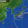 台風１８号関東直撃？