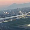 羽田から見える富士山　Mt.Fuji from Haneda airport