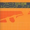 初見奏やシンコペーションの自主的練習方法(参考法)。